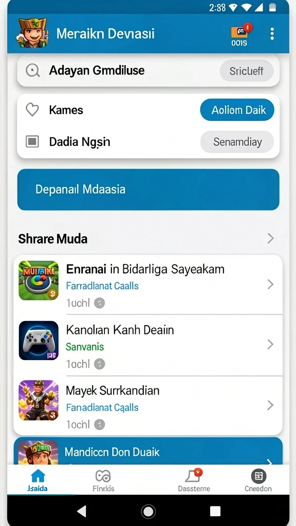 angkasa168 - Tampilan awal game yang menarik dan user-friendly.