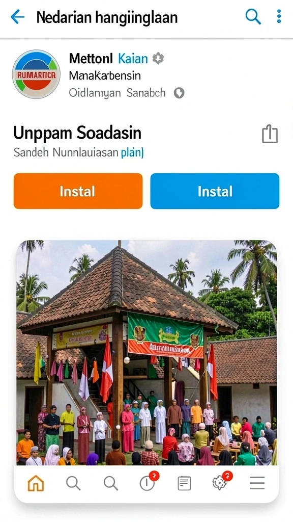 brojp - Screenshot menampilkan misi interaksi dengan NPC.
