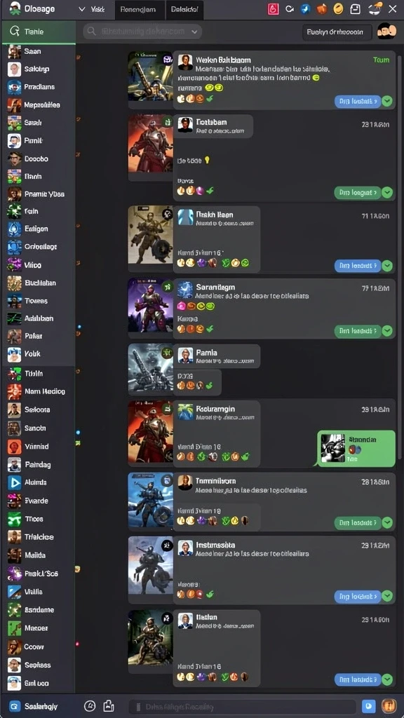 gobetasia - Screenshot interaksi sosial antar pengguna dalam aplikasi.