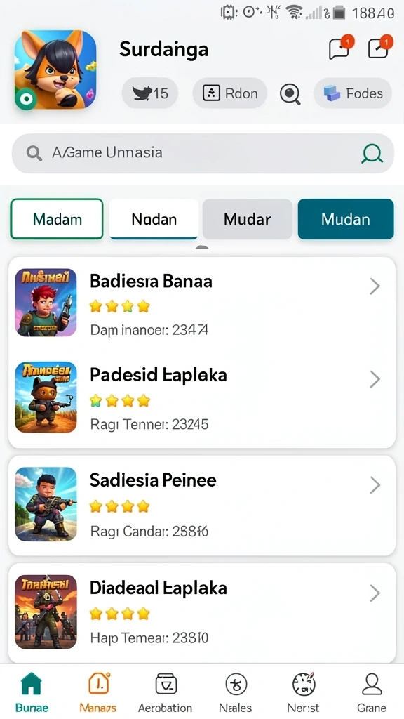 raja288 - Tampilan antarmuka yang intuitif dan mudah digunakan.