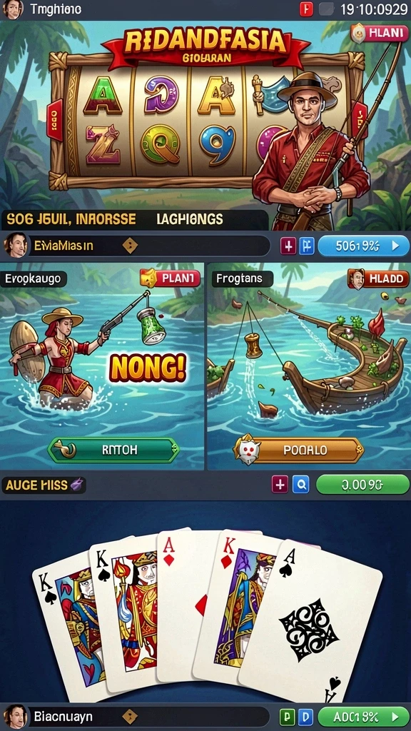 rejekigames - Sebuah cuplikan dari salah satu level menantang dalam REJEKIGAMES.