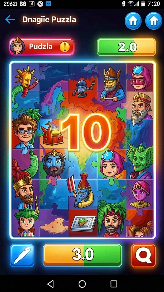 tante777 - Screenshot level baru yang penuh tantangan di TANTE777.